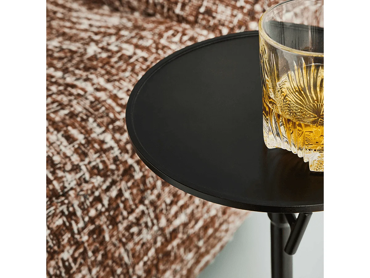 Sellette avec piètement en marbre D23 cm - ERNEST