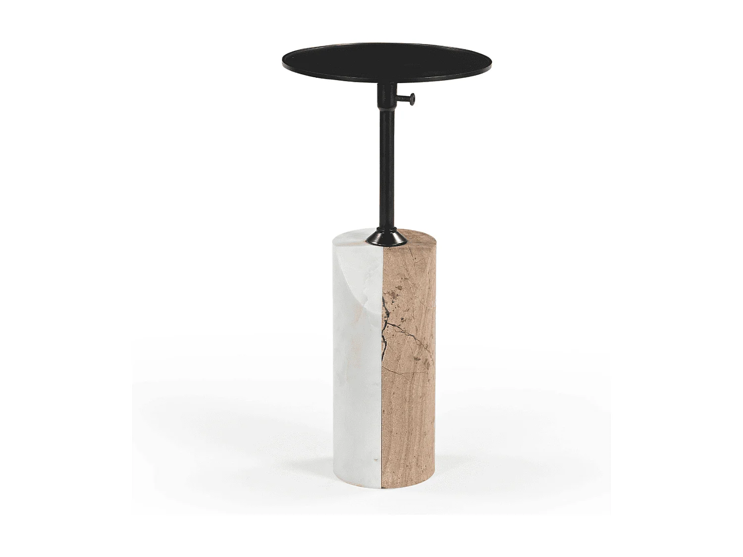 Sellette avec piètement en marbre D23 cm - ERNEST