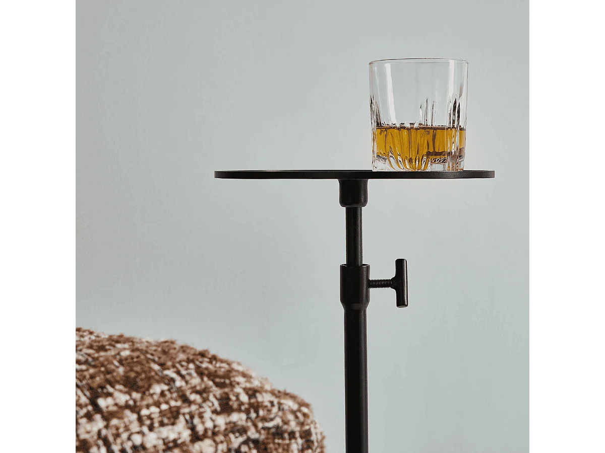 Sellette avec piètement en marbre D23 cm - ERNEST