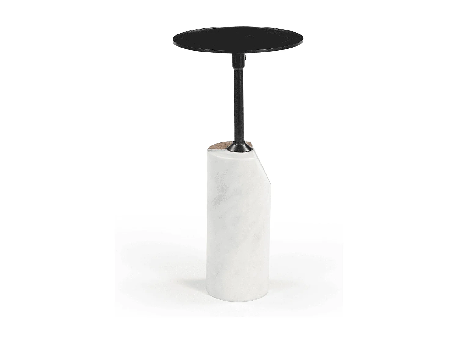 Cokół z marmurową podstawą D23 cm - ERNEST