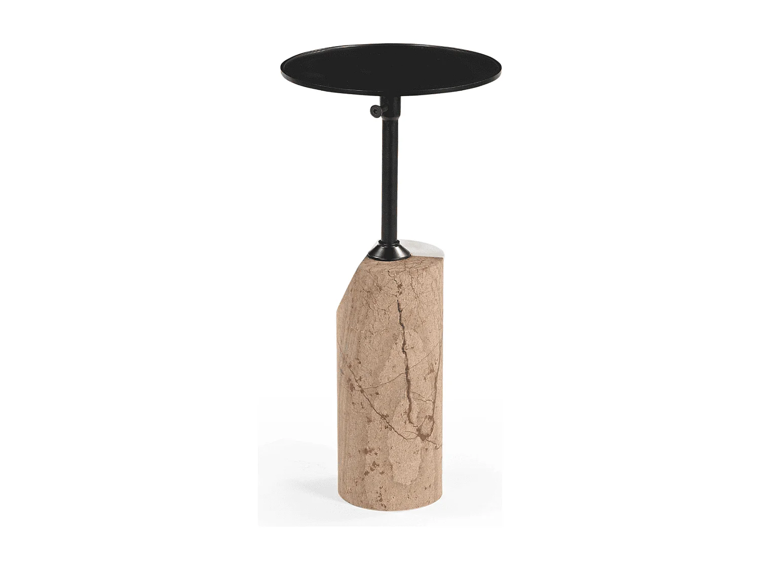 Cokół z marmurową podstawą D23 cm - ERNEST