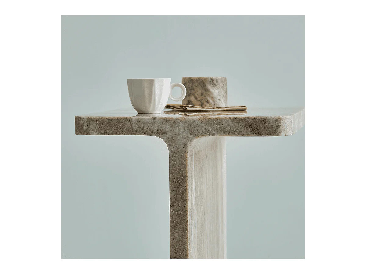 Sellette en Marbre L38 cm - HYPPOLITE