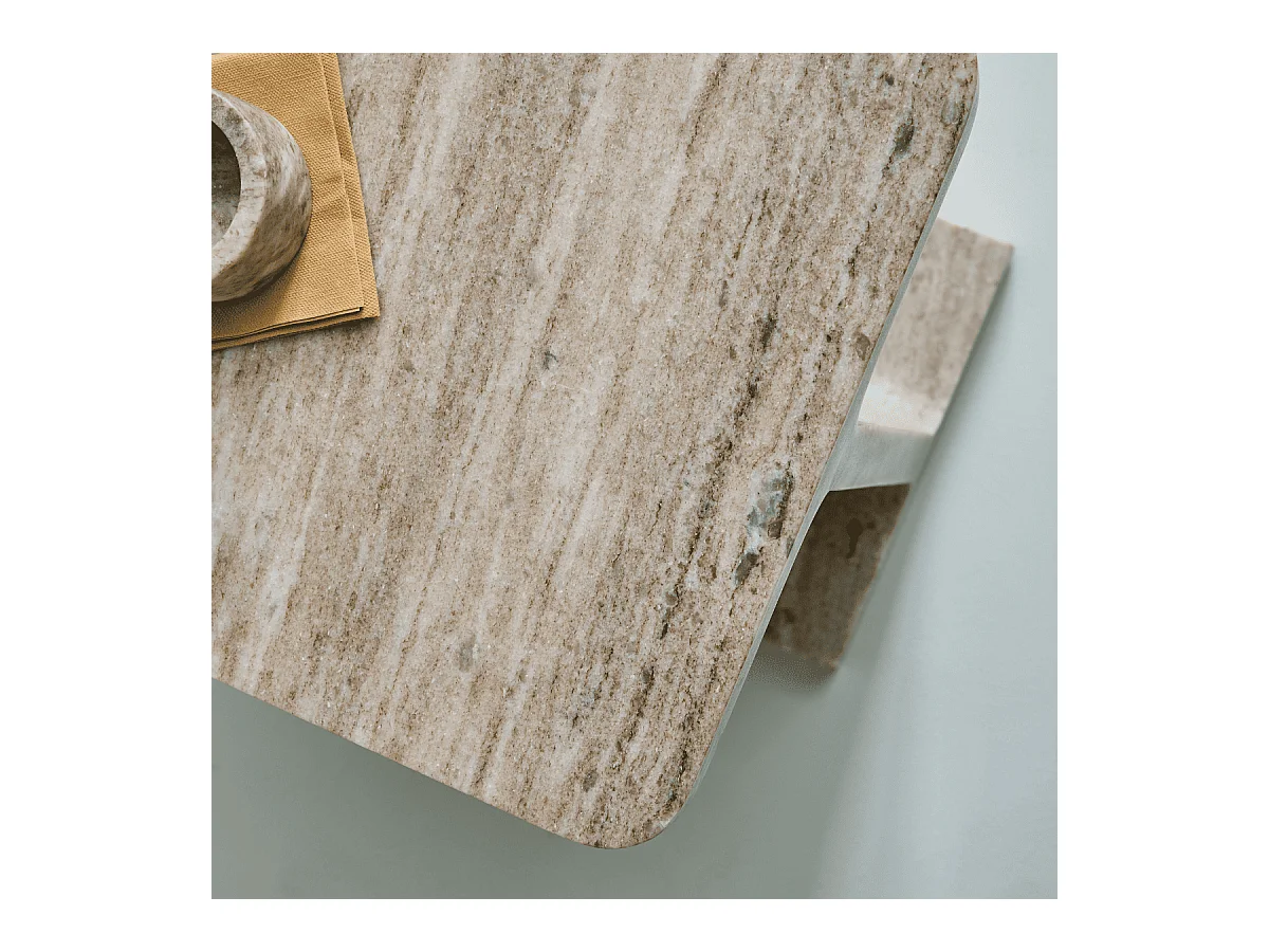 Sellette en Marbre L38 cm - HYPPOLITE