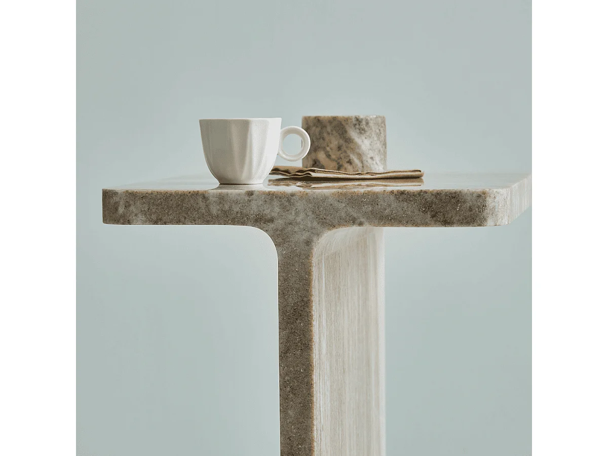 Sellette en Marbre L38 cm - HYPPOLITE