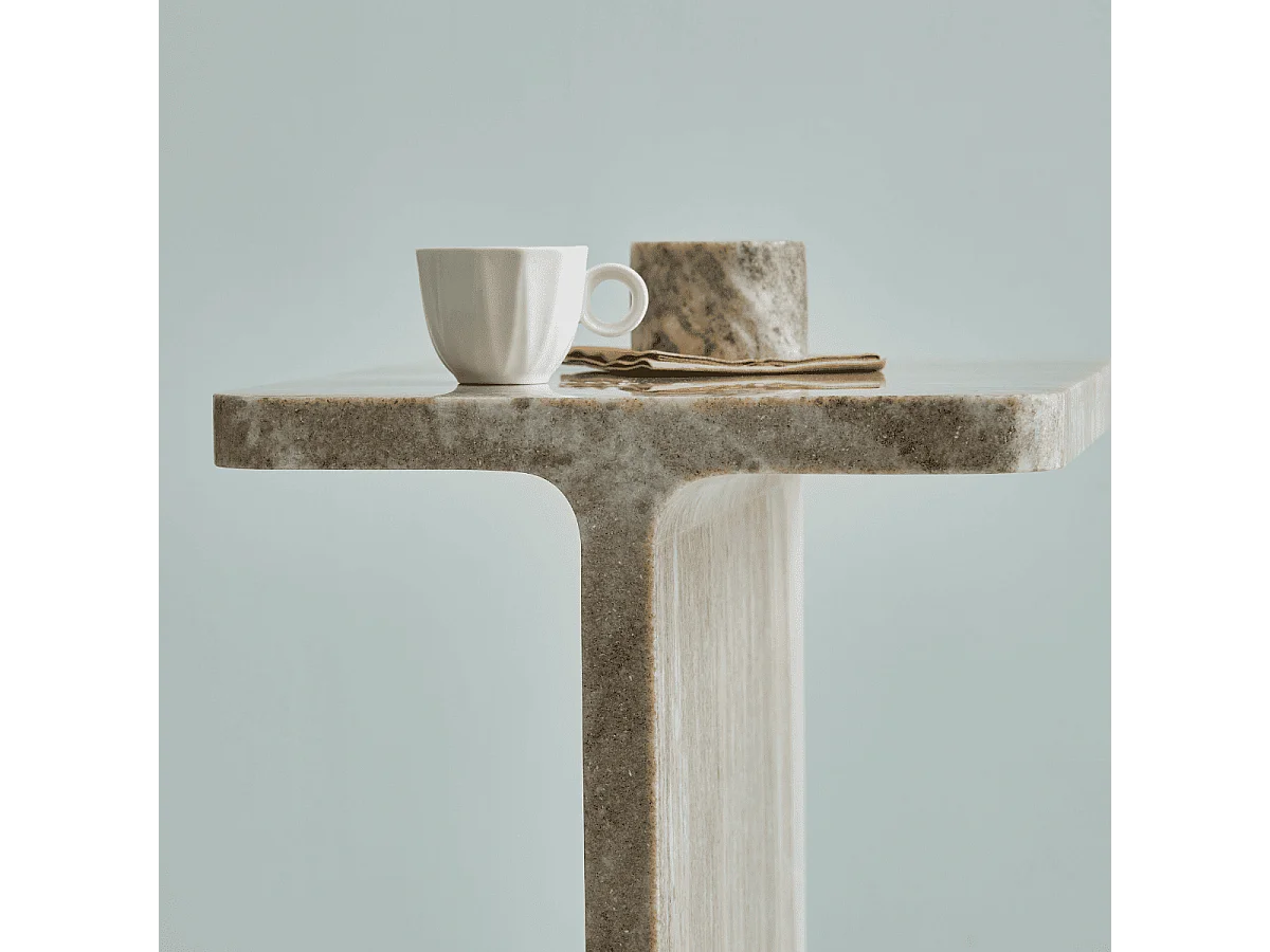 Sellette en Marbre L38 cm - HYPPOLITE