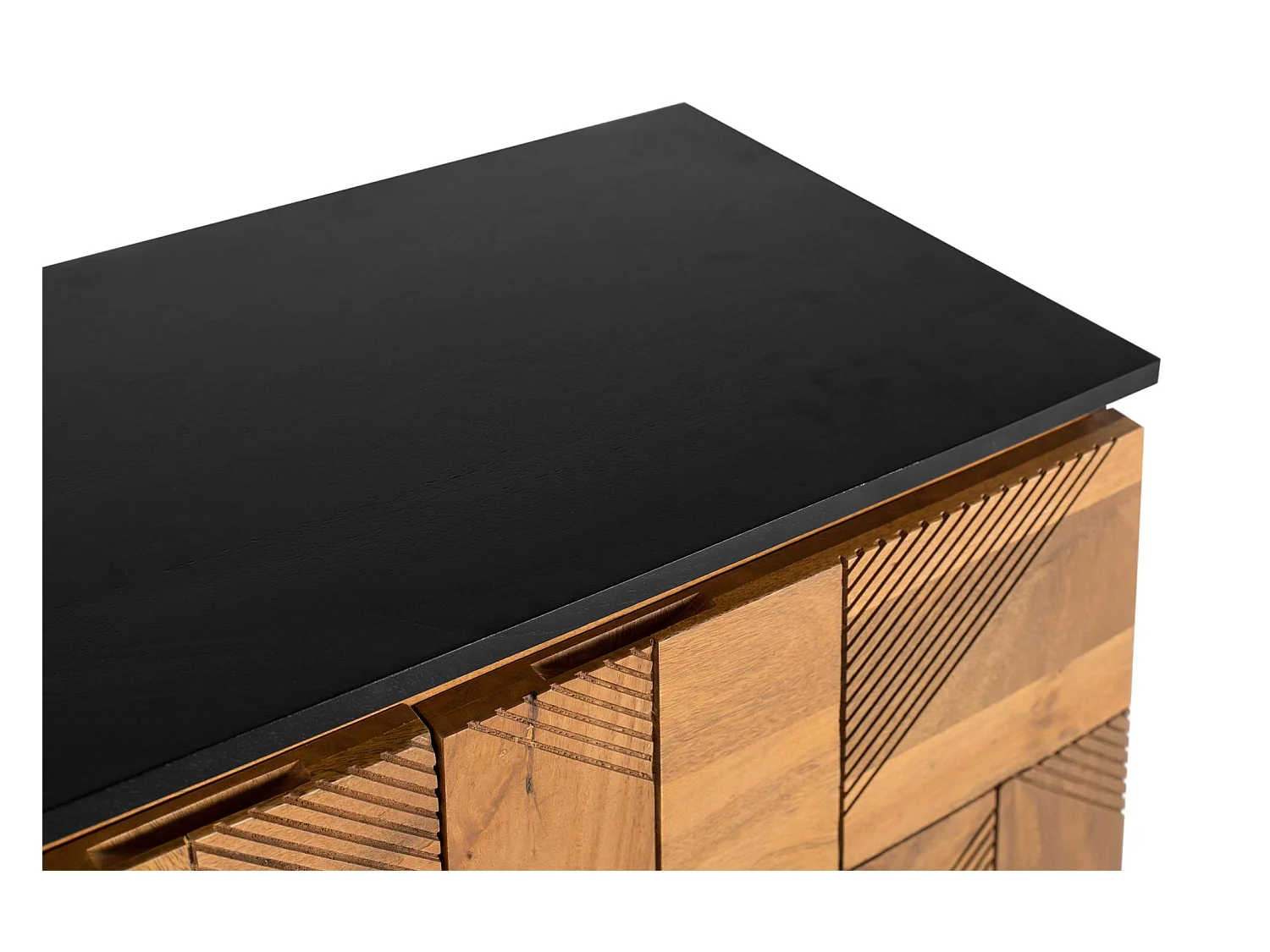 Buffet en bois de manguier finition naturelle, 170 cm