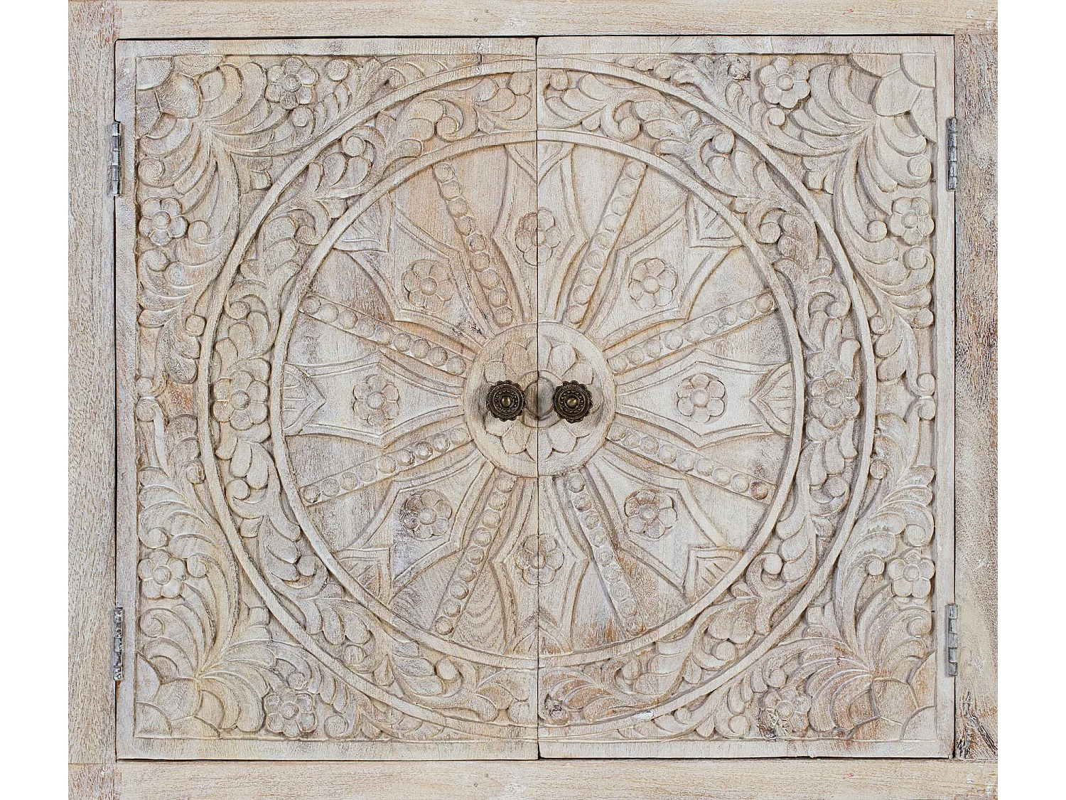 Bufet à Four portes fait main en bois de manguier