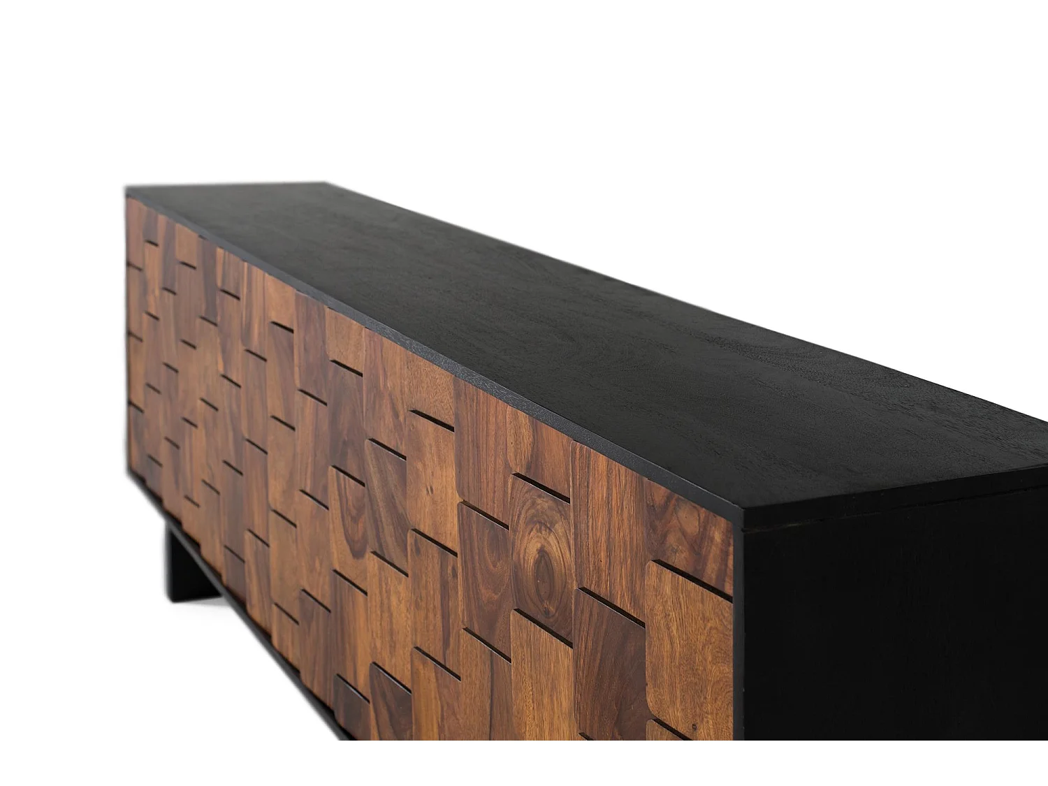 Sideboard mit vier Türen aus Sheesamholz