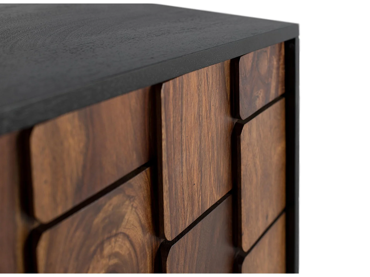 Sideboard mit vier Türen aus Sheesamholz