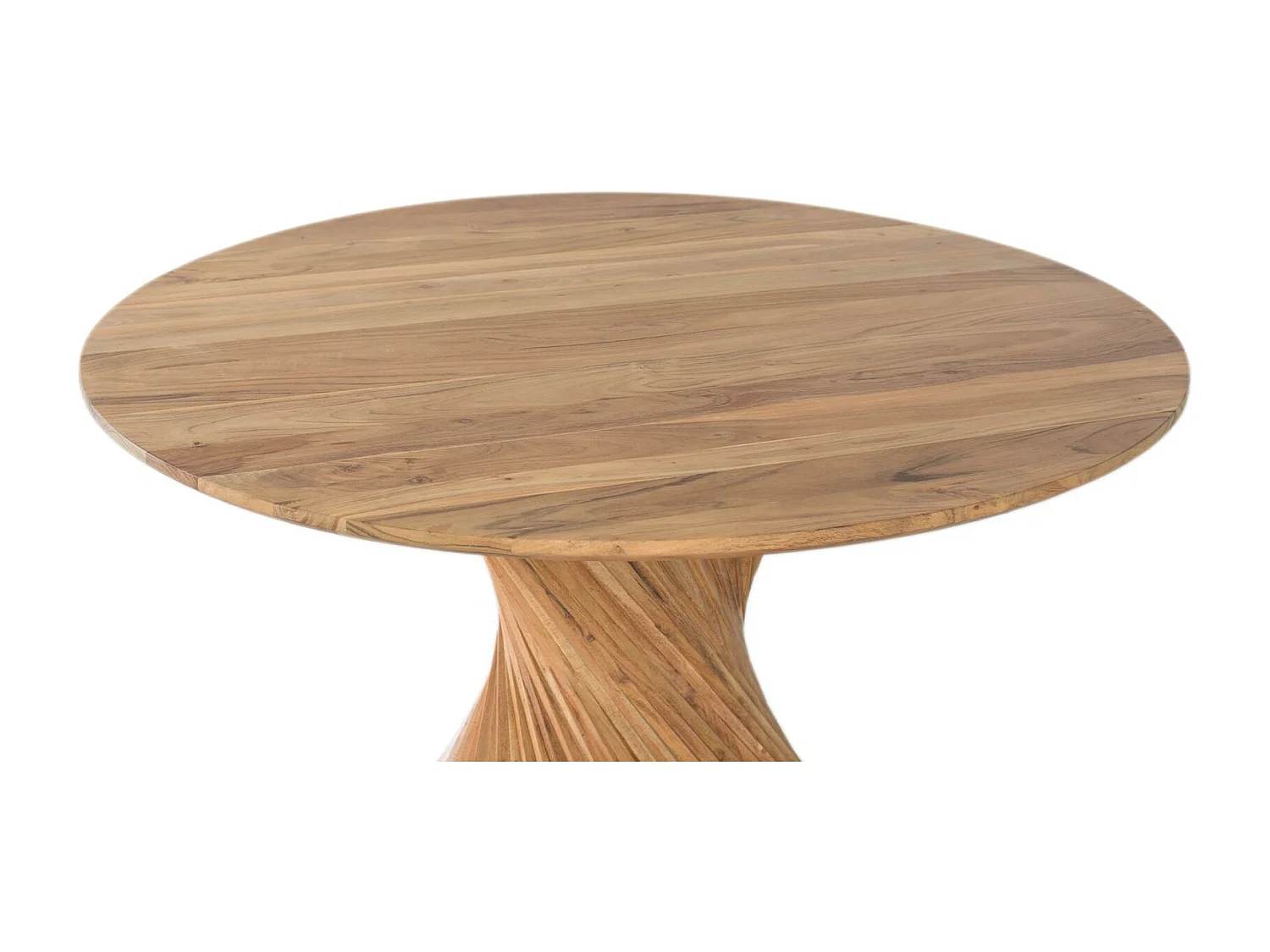 Table à manger en bois de manguier faite à la main