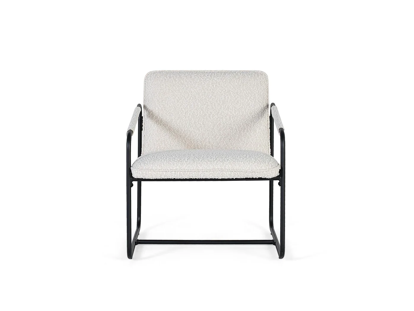 Poltrona in tessuto 64 cm, stile moderno ed elegante - 76x64x74