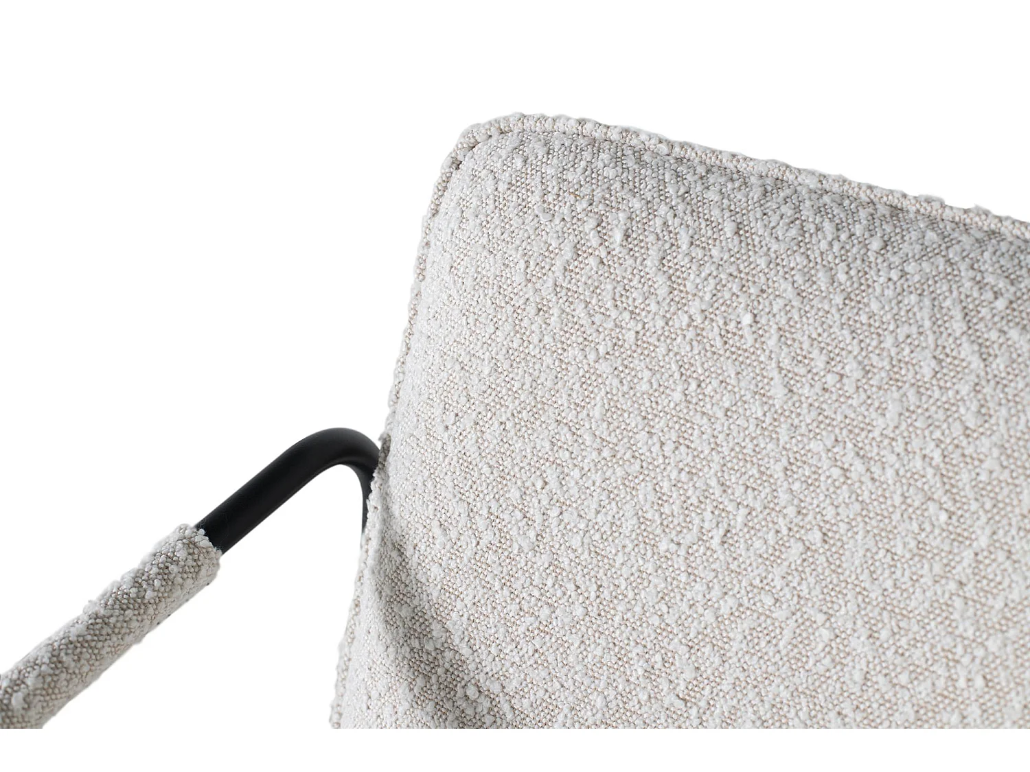 Poltrona in tessuto 64 cm, stile moderno ed elegante - 76x64x74