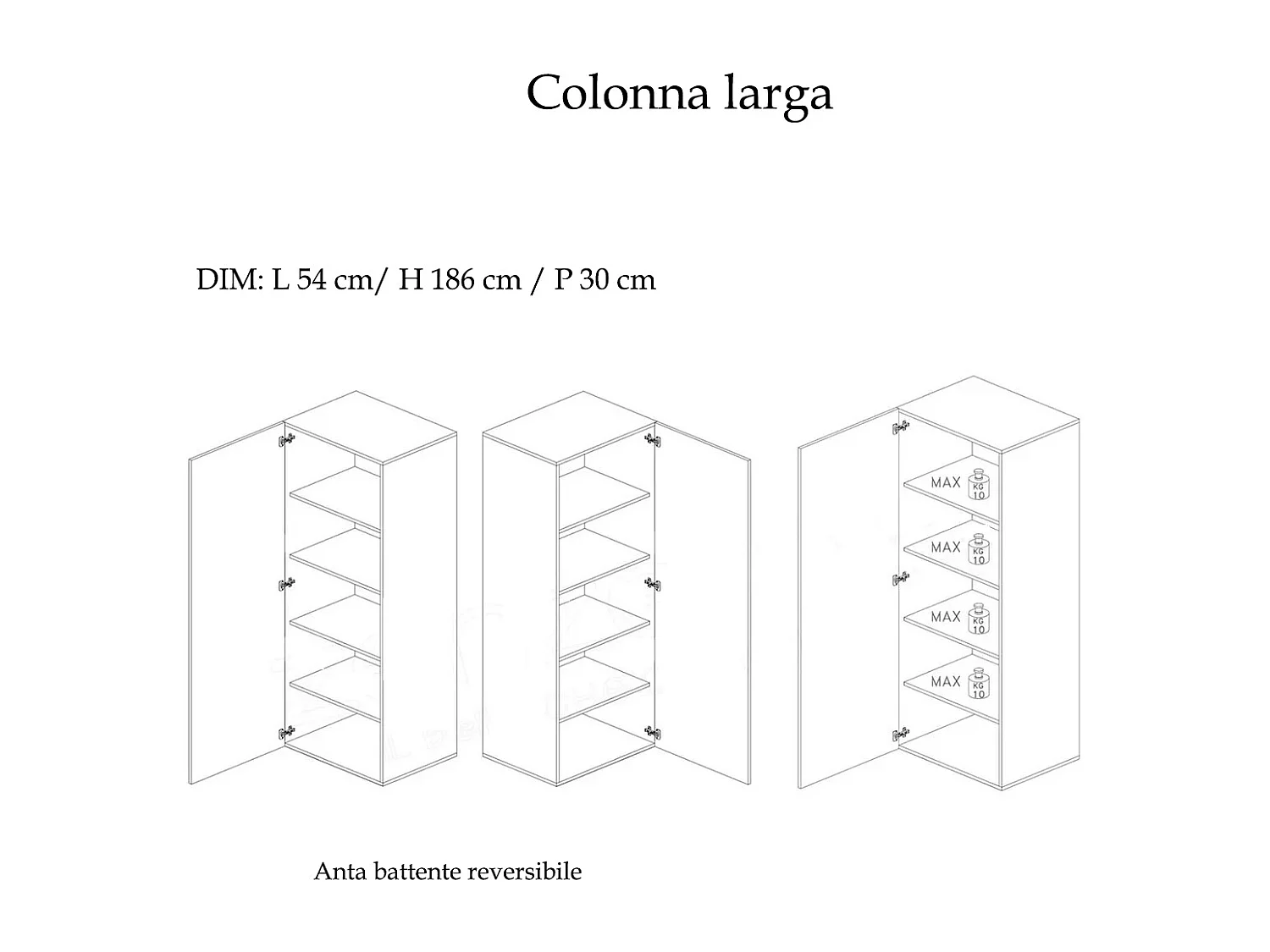 Parete attrezzata moderna 331x186 cm argilla e rovere PAL39