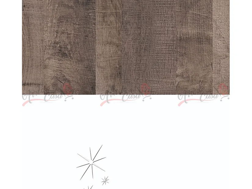 Parete attrezzata rovere scuro/bianco SG19