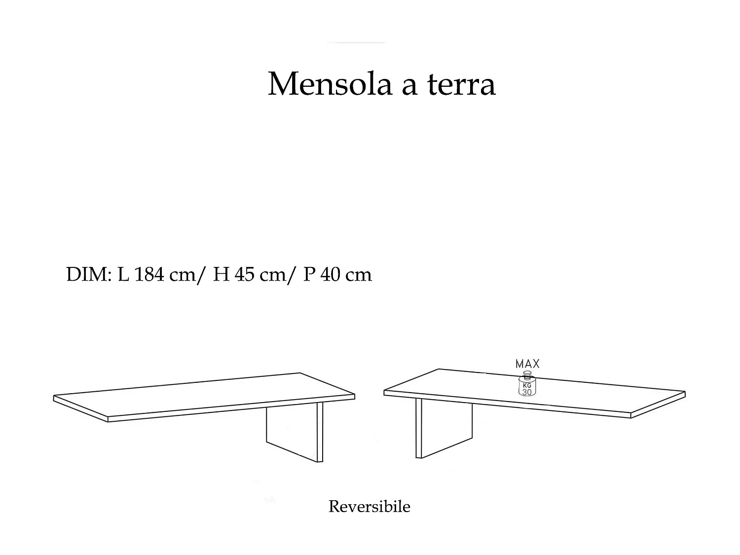 Parete attrezzata moderna 290x195 cm argilla, bianco lucido e rovere PAL27
