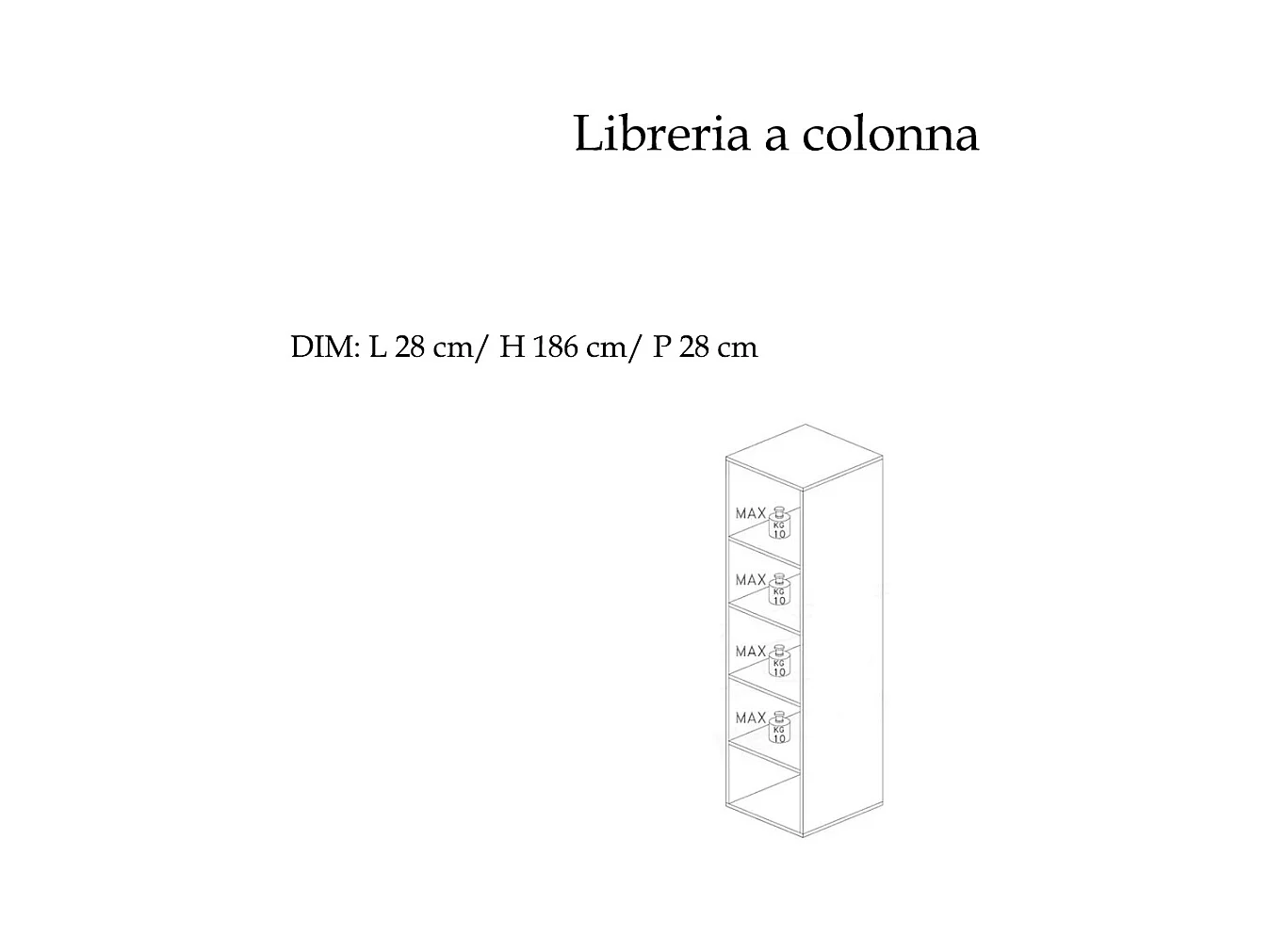 Parete attrezzata con libreria 305x186 cm grigio e grigio chiaro PAL19