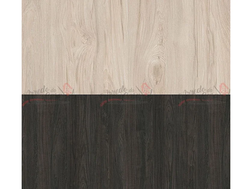 PareParete attrezzata TV grigio carbone e rovere sonoma SG9