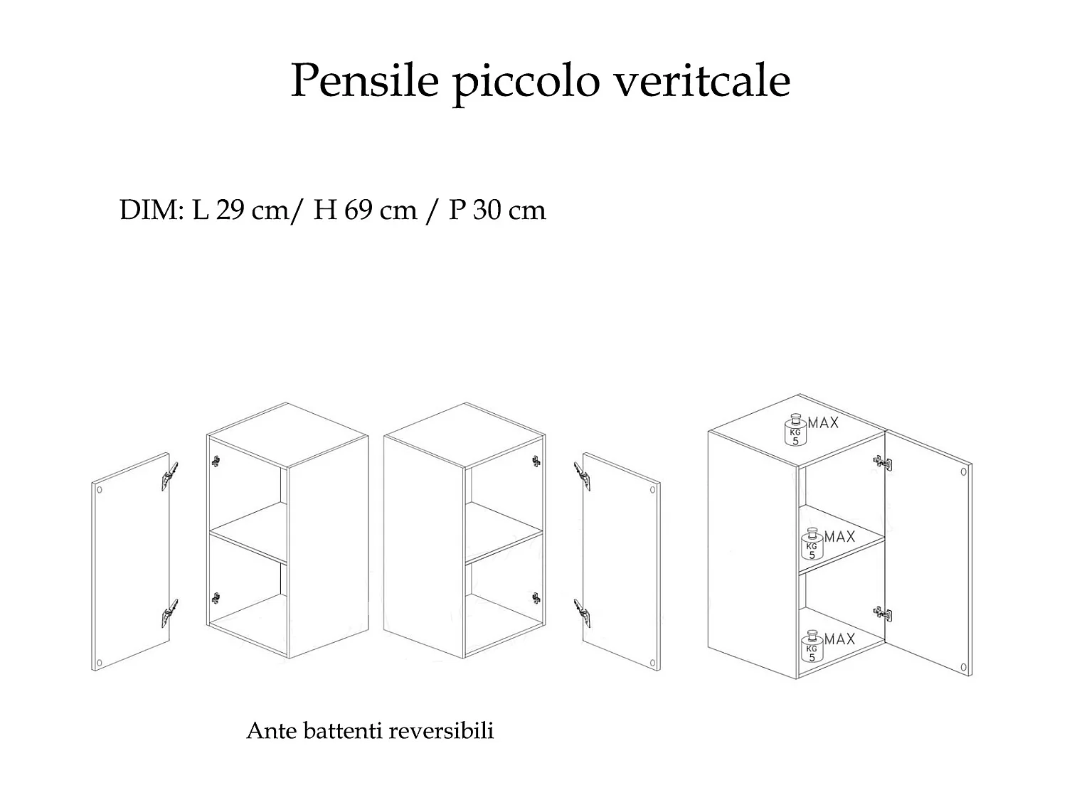 Parete attrezzata soggiorno 280x210 cm grigio, beige e piombo PAL53