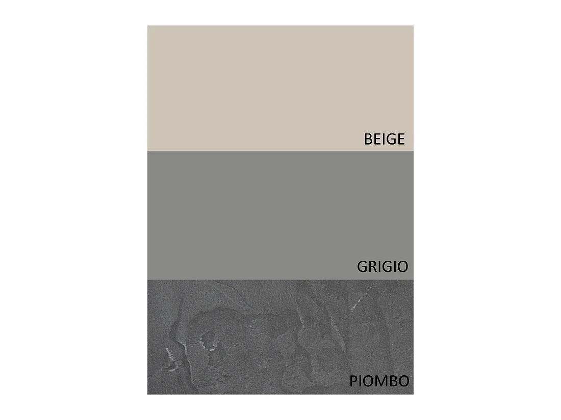 Parete attrezzata soggiorno 280x210 cm grigio, beige e piombo PAL53