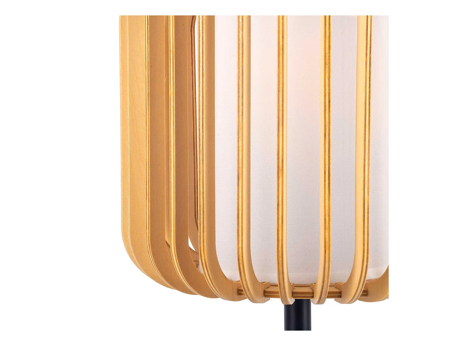 Lampe de table en bois et métal VIVA