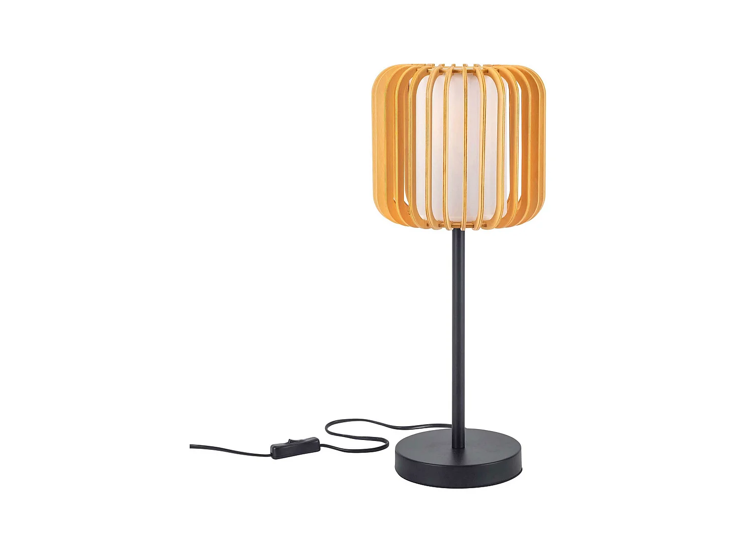 Lampe de table en bois et métal VIVA
