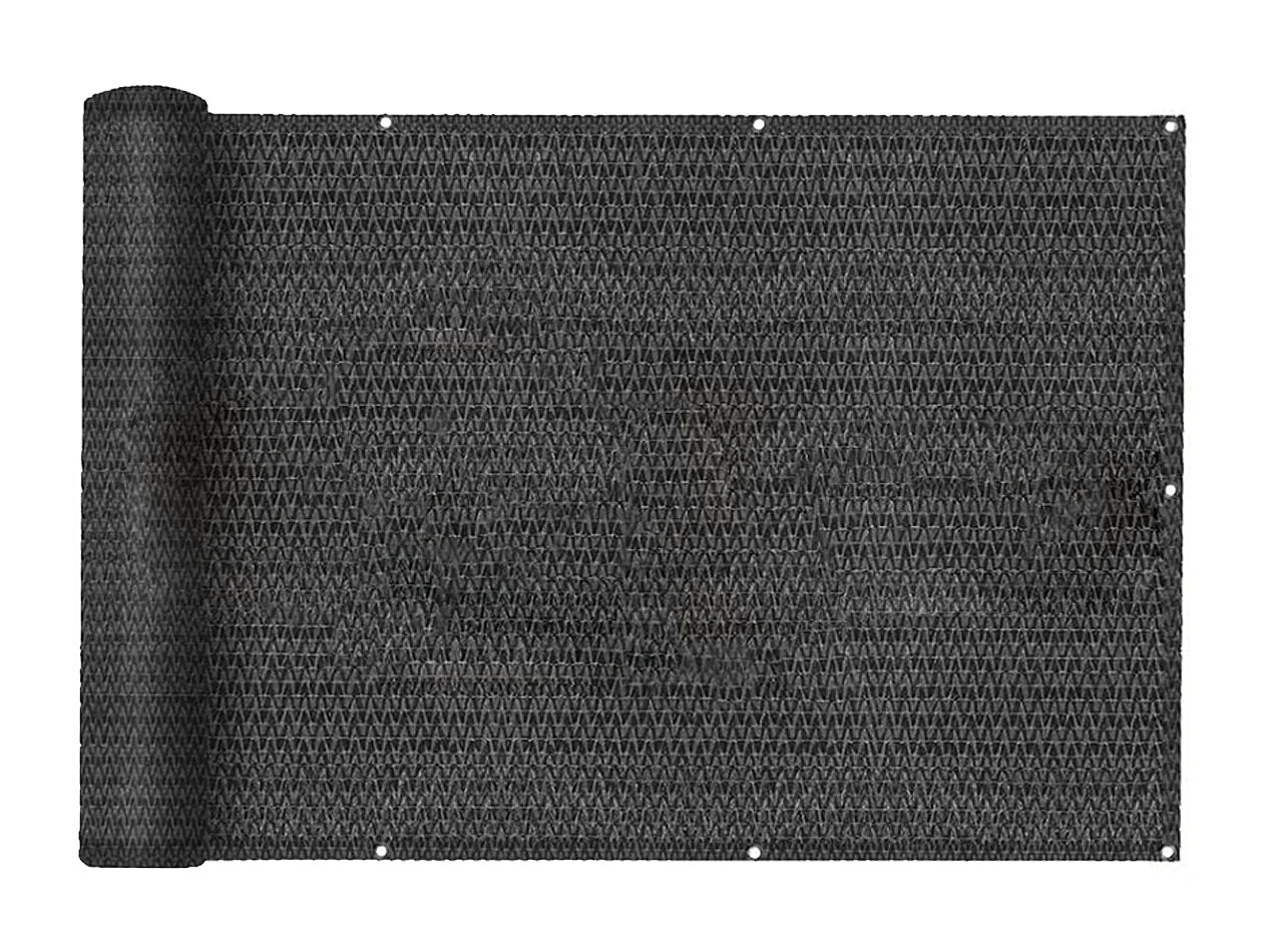 Brise-vue clôture de jardin et balcon, couverture de protection contre le vent et le soleil - Longueur 1000 cm x Hauteur 150 cm