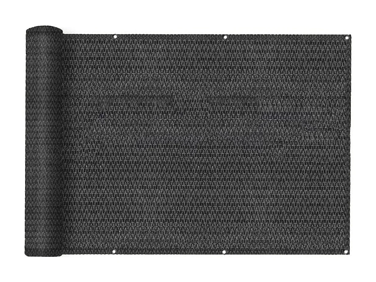 Brise-vue clôture de jardin et balcon, couverture de protection contre le vent et le soleil - Longueur 300 x Hauteur 100 cm