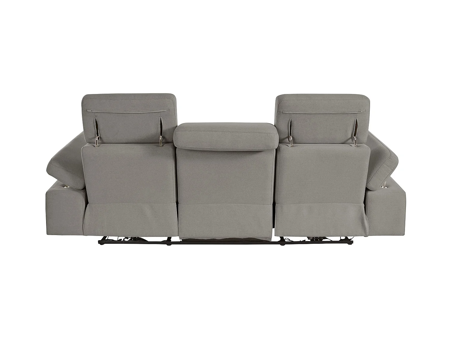 Rayland | Sofa 3 zits met handbediening in grijs