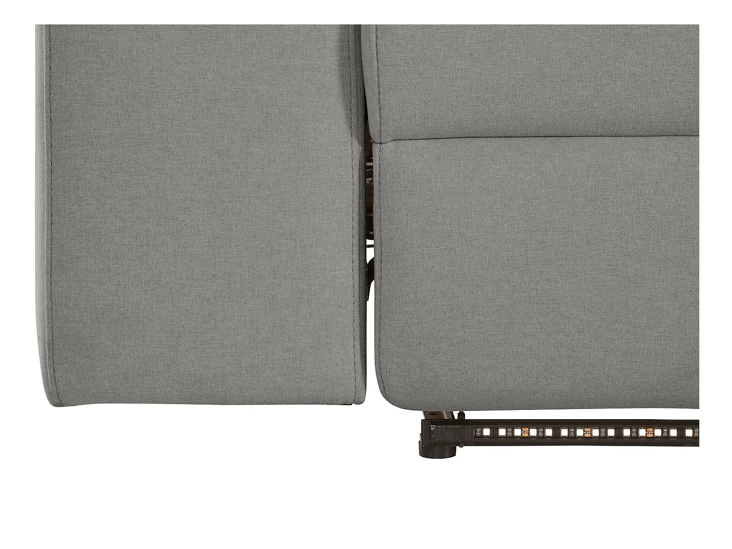 Rayland | Sofa 3 zits met handbediening in grijs