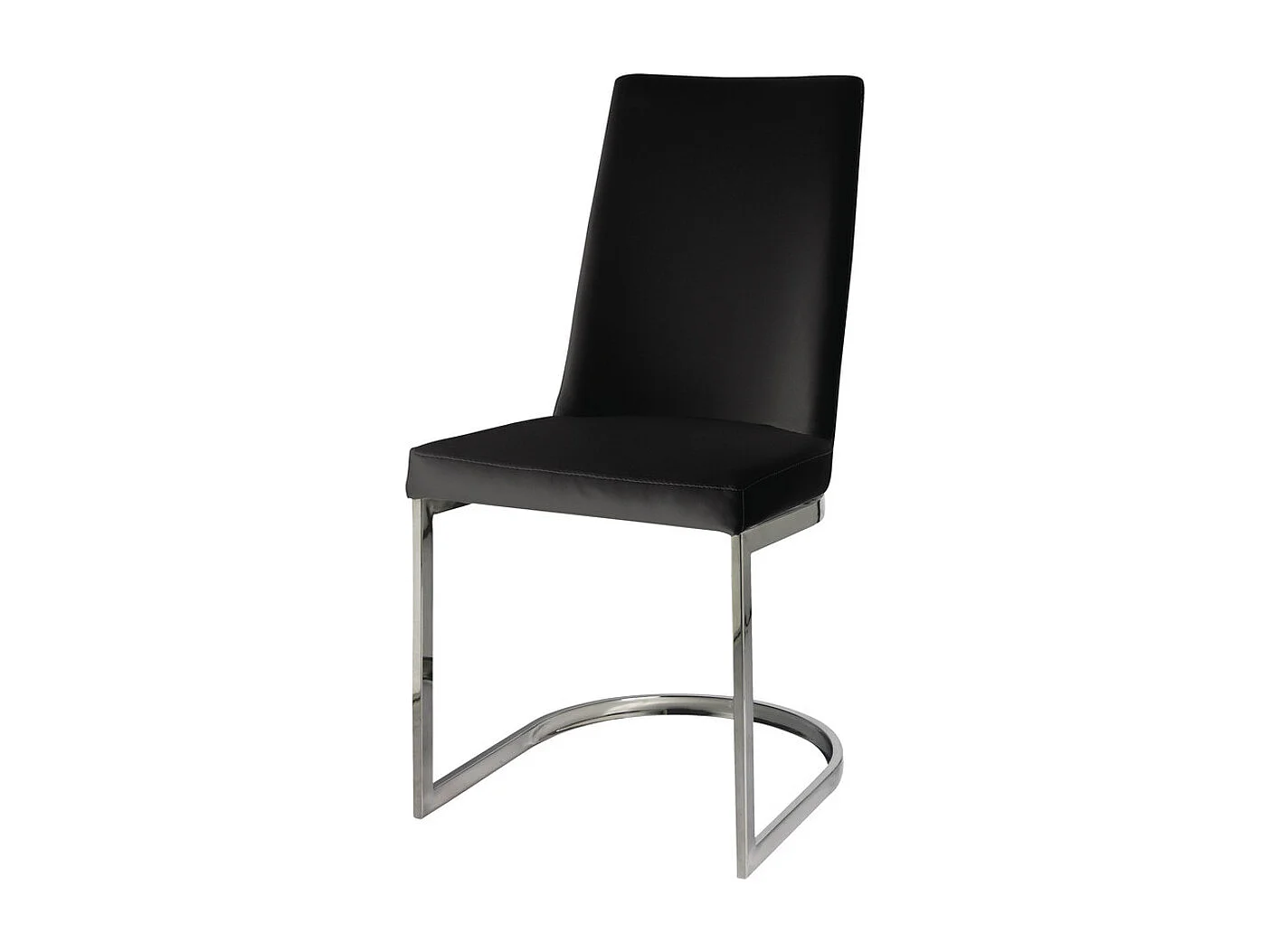 Sedia "Rotonda" - Nera - Set di 2