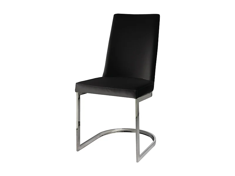 Chaise  " Round " - Noir - Lot de 2