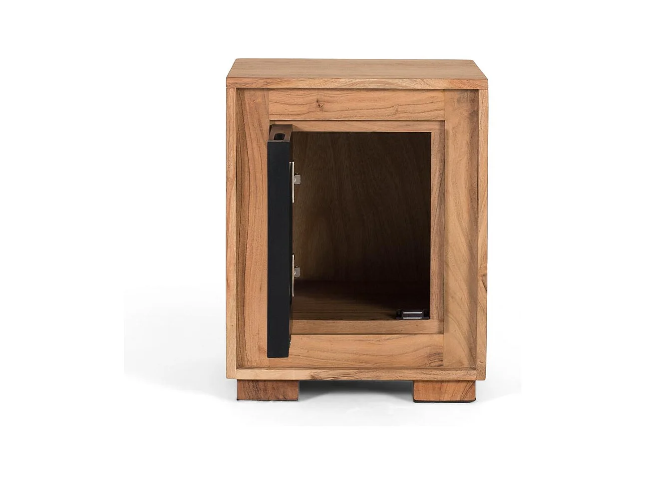 Table de chevet en bois de manguier