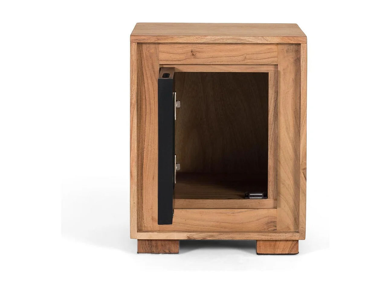 Table de chevet en bois de manguier