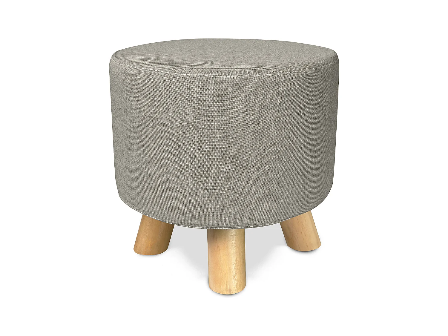 Pouf divano, pouf poggiapiedi tortora – Nemo