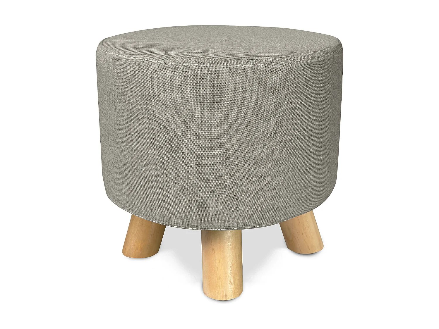 Pouf divano, pouf poggiapiedi tortora – Nemo