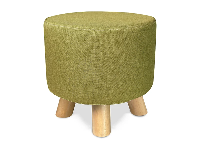 Pouf divano, pouf poggiapiedi verde chiaro – Nemo