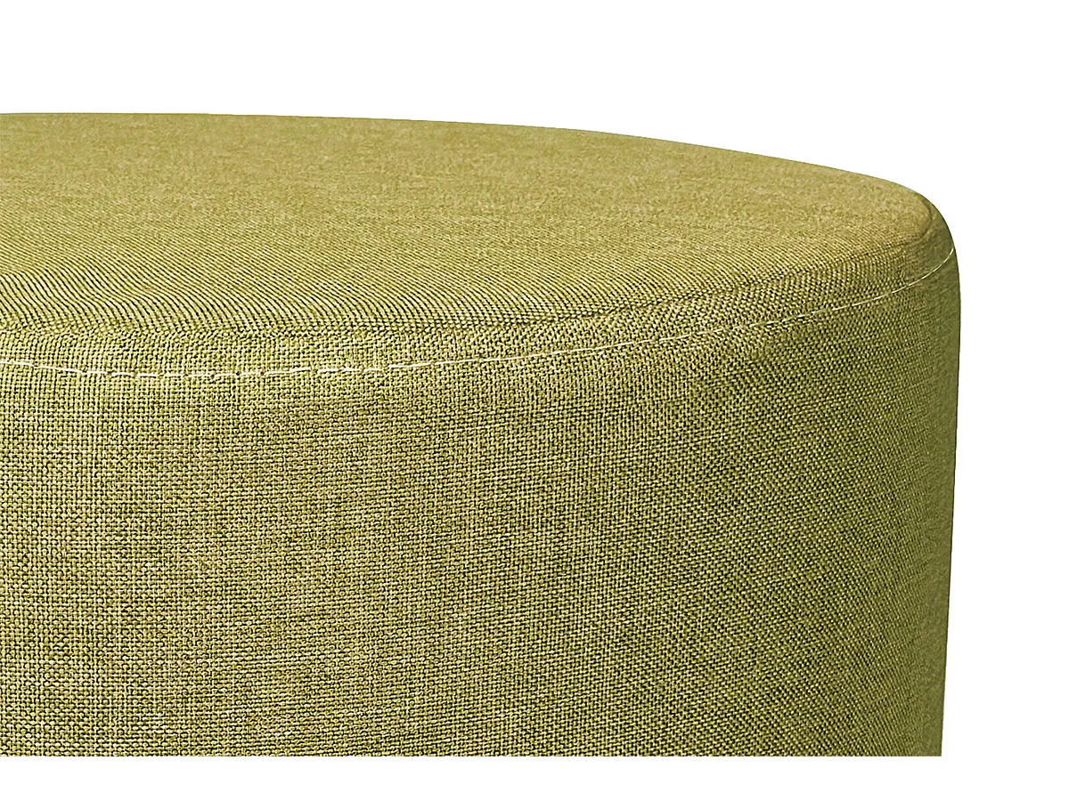 Pouf divano, pouf poggiapiedi verde chiaro – Nemo