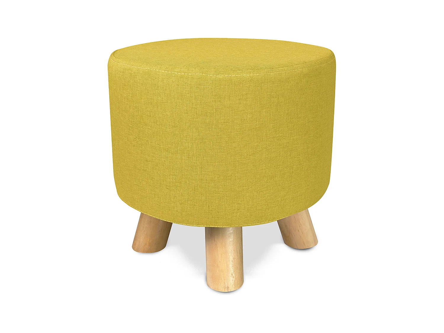 Pouf divano, pouf poggiapiedi giallo – Nemo