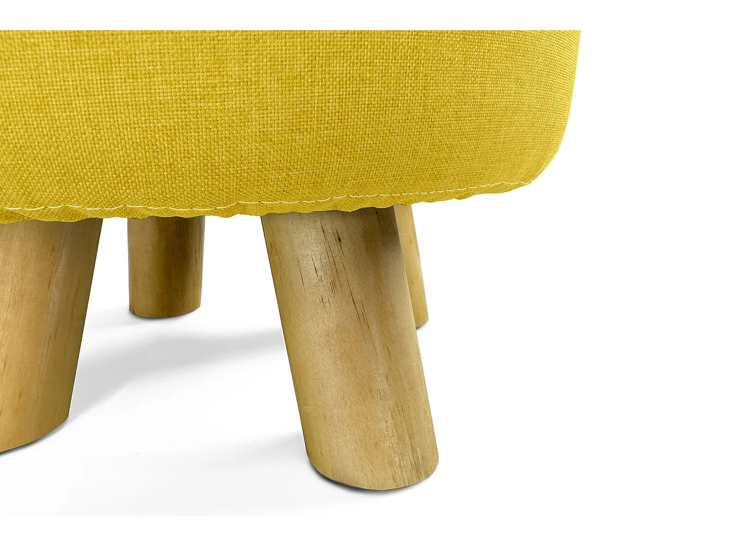 Pouf divano, pouf poggiapiedi giallo – Nemo