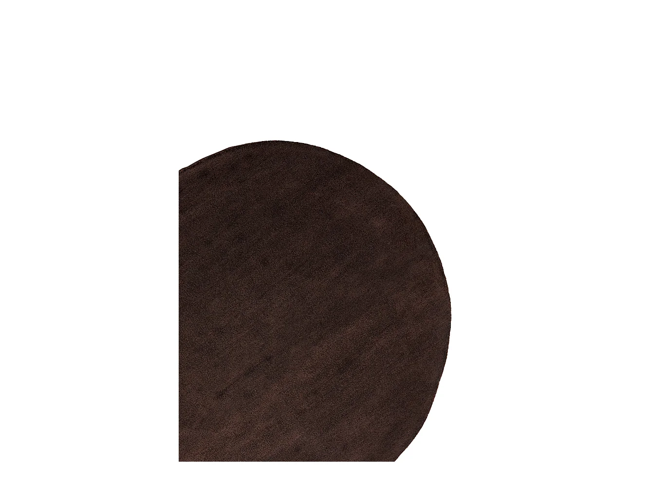 Tapis ARCOLA - Ø180x0,5cm - Marron