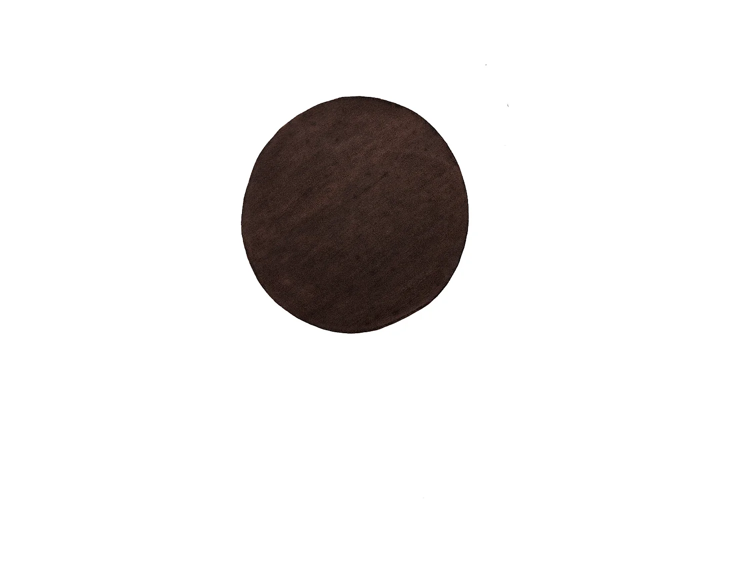 Tapis ARCOLA - Ø180x0,5cm - Marron