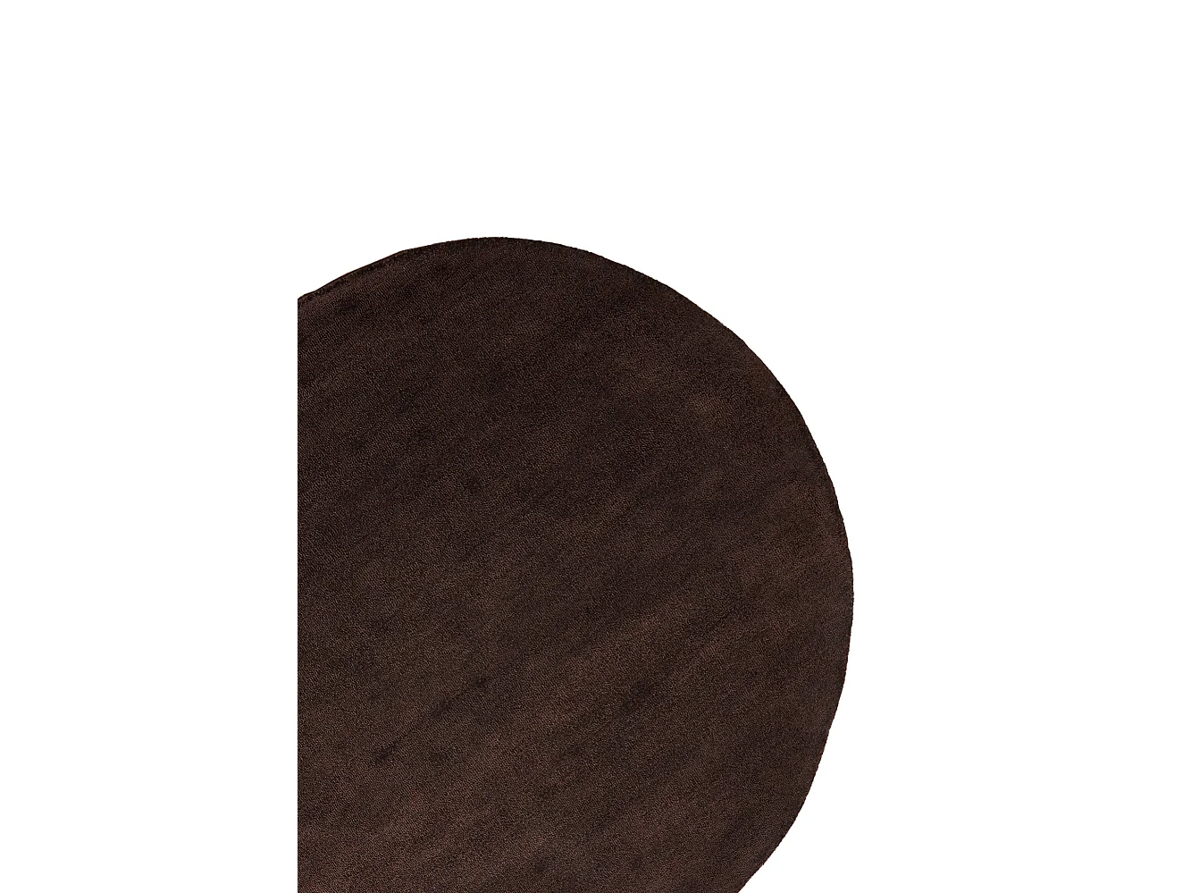 Tapis ARCOLA - Ø180x0,5cm - Marron