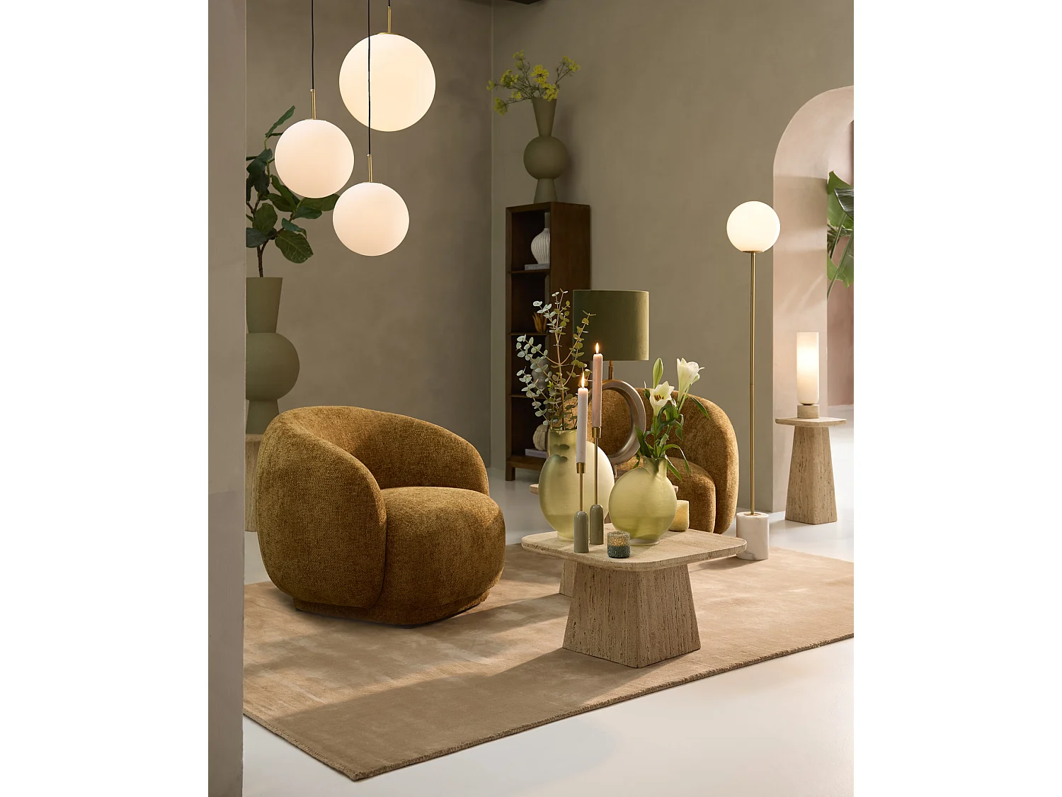 Teppich AZUSA - 200x300x0,5cm - Braun