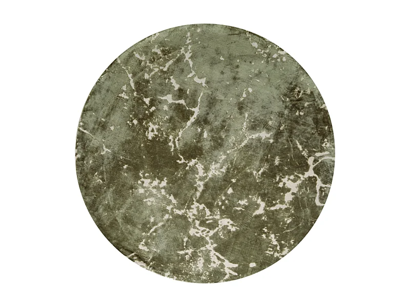 Vloerkleed SJORS - Ø200x0.5cm - Groen