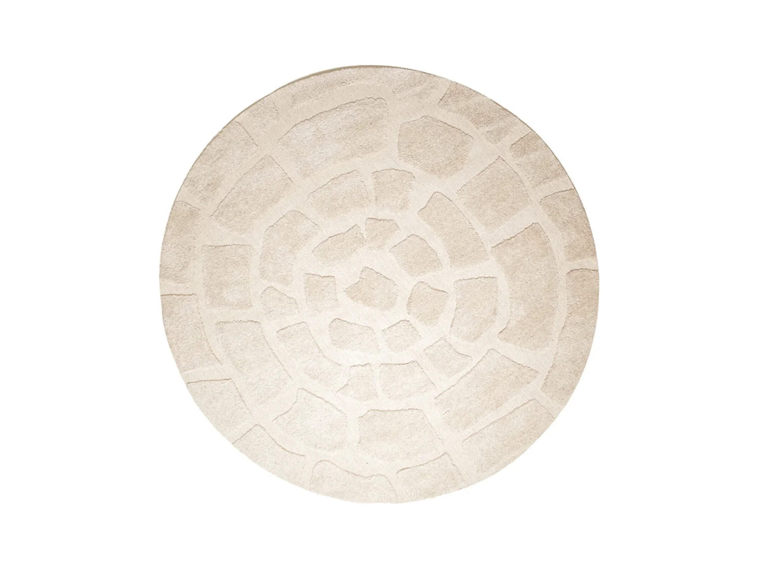 Tapis BAJELO - Ø220x0,5cm - Marron