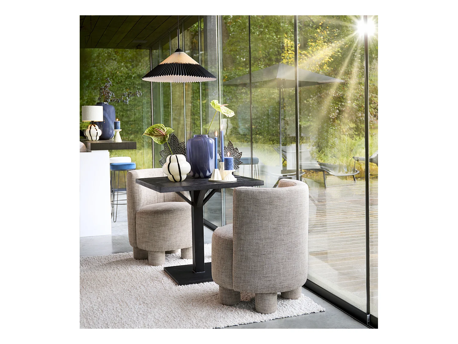 Tapis HUMADA - 230x160x0,5cm - Marron