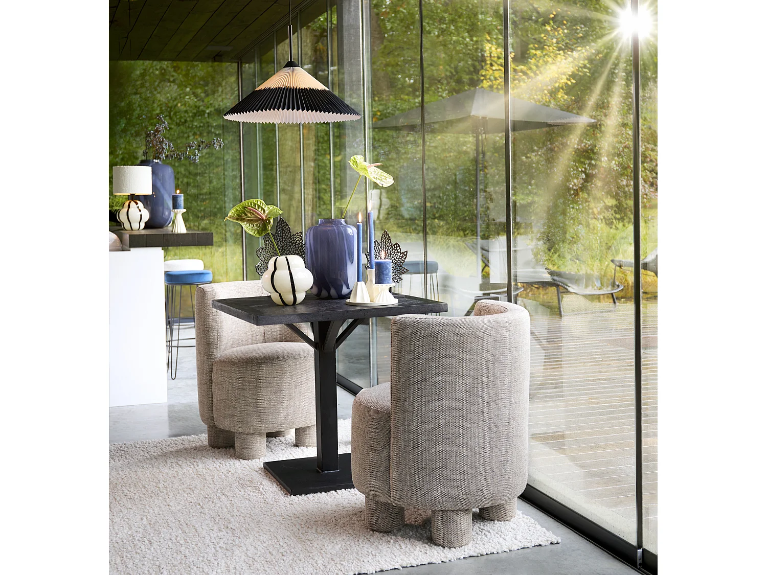 Tapis HUMADA - 230x160x0,5cm - Marron