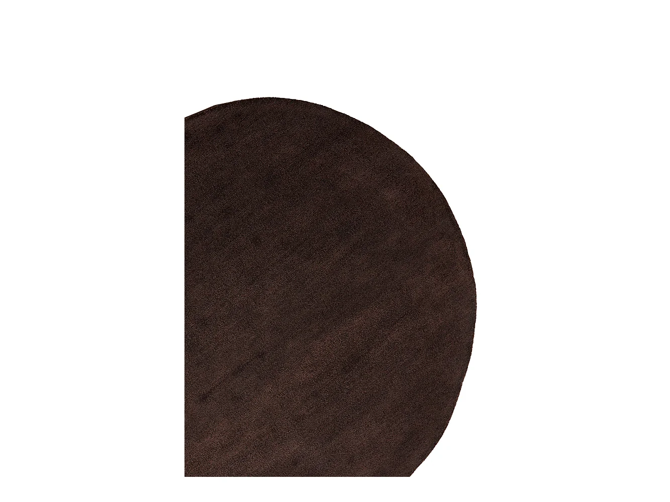 Tapis ARCOLA - Ø220x0,5cm - Marron