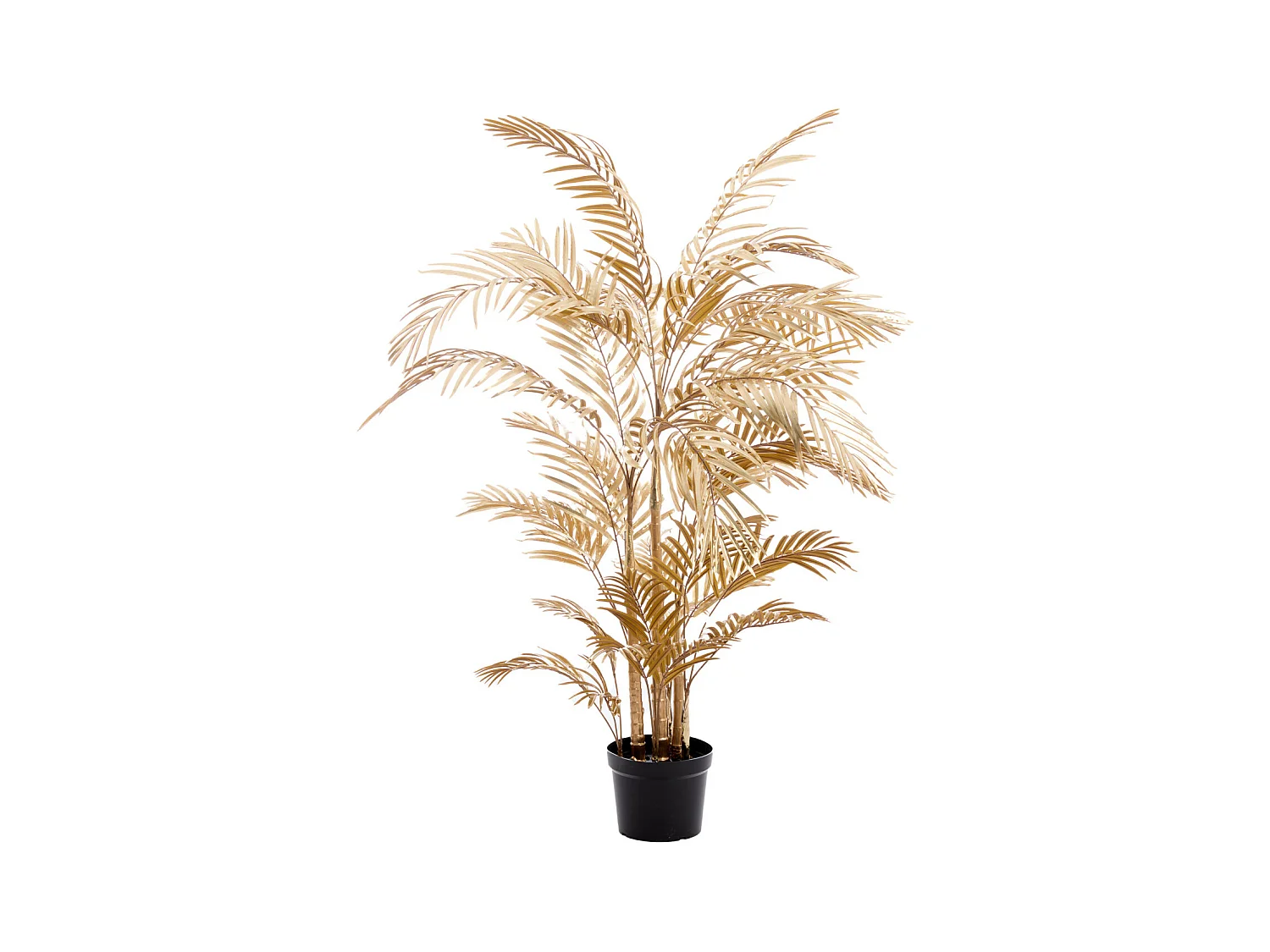 Plante artificielle PALMIER - 135x145x135cm - Or