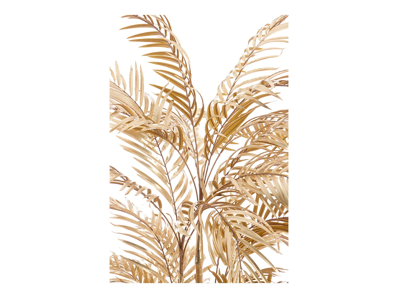 Plante artificielle PALMIER - 135x145x135cm - Or